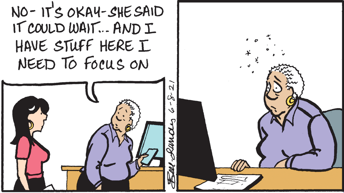 Laptop OCR: NO- IT'S OKA4- SHE SAID IT COULD WAIT... AND I HAVE STUFF HERE I NEED TO FocuS ON Bell-hamdey 6-8-21 NO- IT'S OKA4- SHE SAID IT COULD WAIT... AND I HAVE STUFF HERE I NEED TO FocuS ON Bell-hamdey 6-8-21
