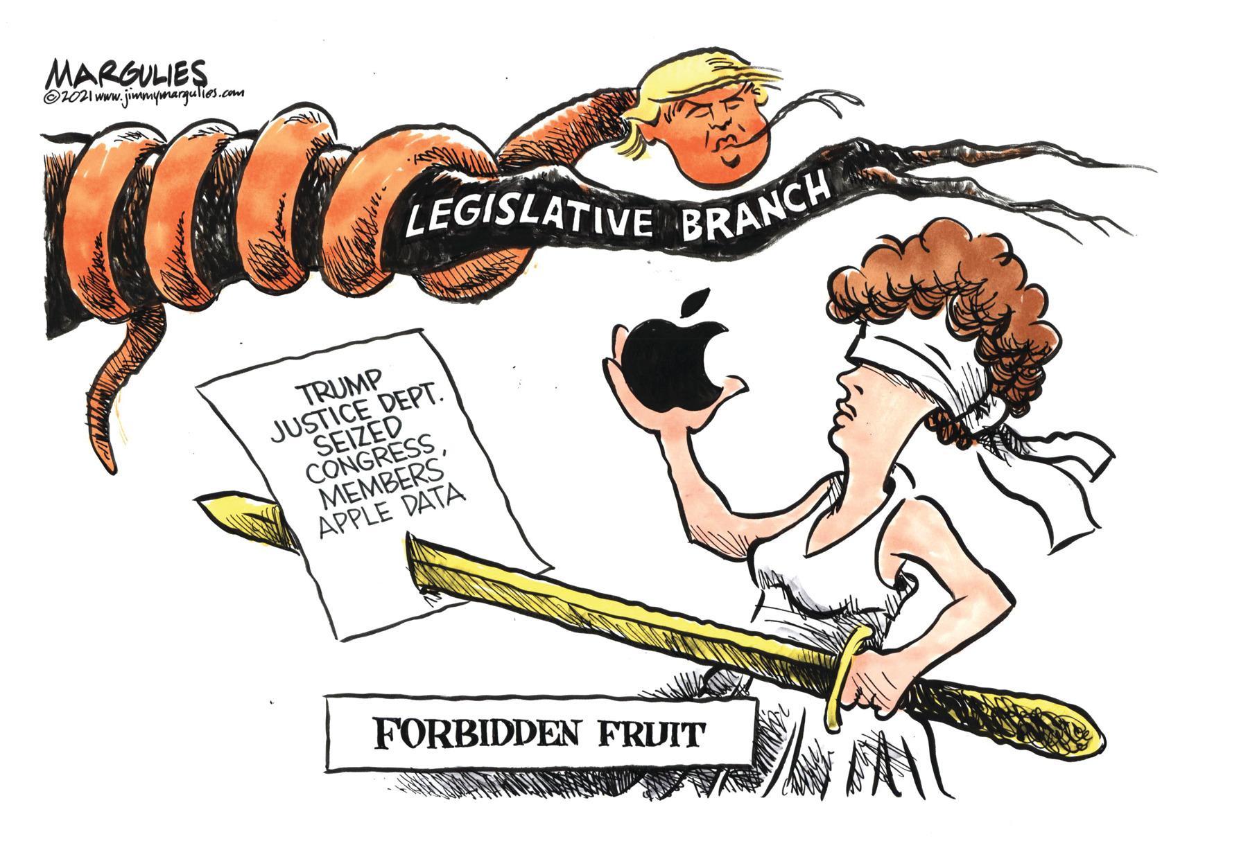 Art OCR: MARGULES Oio www.jimmymiargulios.cm LEGISLATIVE BRANCH TRUMP JUSTICE DEPT. SEIZED CONGRESS MEMBERS APPLE DATA FORBIDDEN FRUIT MARGULES Oio www.jimmymiargulios.cm LEGISLATIVE BRANCH TRUMP JUSTICE DEPT. SEIZED CONGRESS MEMBERS APPLE DATA FORBIDDEN FRUIT