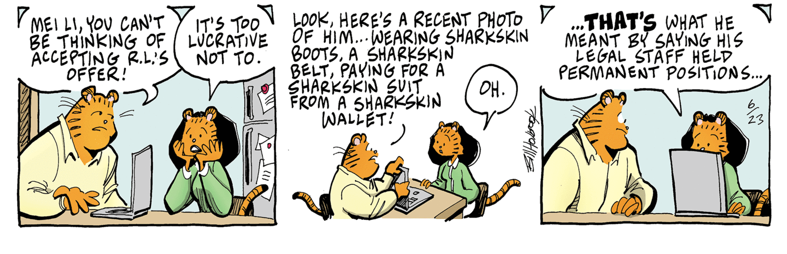 Fictional character OCR: I MEI LIYOU CAN'T BE THINKING OF LUCRATIVE ACCEPTING R.L'S OFFER! LOOKHERE'S A RECENT PHOTO V „THAT'S WHAT HE OF HIM... WEARING SHARKSKIN BOOTSA SHARKSKIN BELTPAYING FOR À SHARKSKIN SUIT FROM A SHARKSKIN WALLET! IT'S TOO MEANT BY SAYING HIS LEGAL STAFF HELD PERMANENT POSITIONS.. NOT TO. OH. 23 I MEI LIYOU CAN'T BE THINKING OF LUCRATIVE ACCEPTING R.L'S OFFER! LOOKHERE'S A RECENT PHOTO V „THAT'S WHAT HE OF HIM... WEARING SHARKSKIN BOOTSA SHARKSKIN BELTPAYING FOR À SHARKSKIN SUIT FROM A SHARKSKIN WALLET! IT'S TOO MEANT BY SAYING HIS LEGAL STAFF HELD PERMANENT POSITIONS.. NOT TO. OH. 23