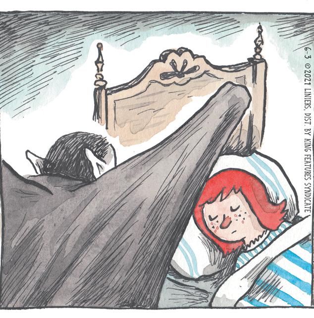 Happy OCR: 6-3 @2021 LINIERSDIST. BY KING FEATURES SYNDICATE 6-3 @2021 LINIERSDIST. BY KING FEATURES SYNDICATE