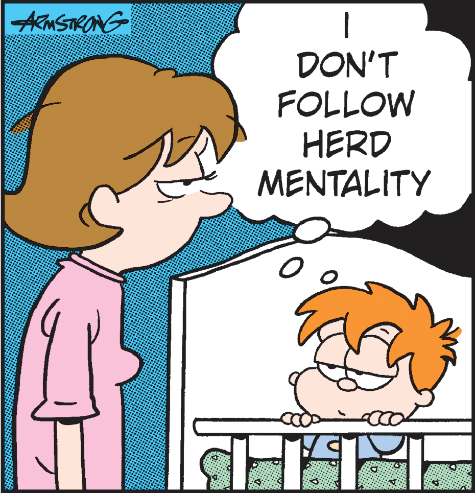 Sharing OCR: AMSTRONG DON'T FOLLOW HERD MENTALITY AMSTRONG DON'T FOLLOW HERD MENTALITY