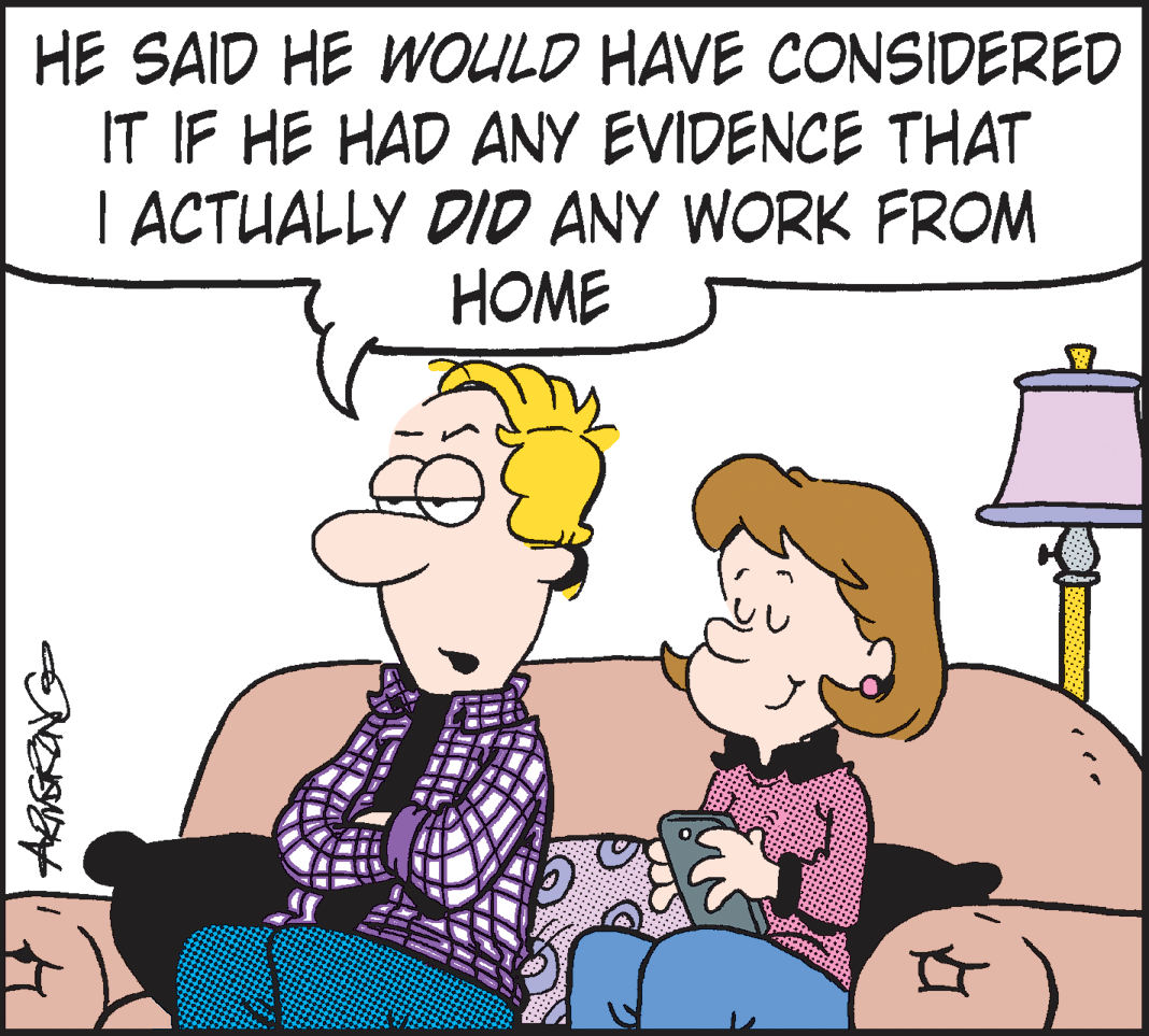 Happy OCR: HE SAID HE WOULD HAVE CONSIDERED IT IF HE HAD ANY EVIDENCE THAT I ACTUALLY DID ANY WORK FROM HOME HE SAID HE WOULD HAVE CONSIDERED IT IF HE HAD ANY EVIDENCE THAT I ACTUALLY DID ANY WORK FROM HOME