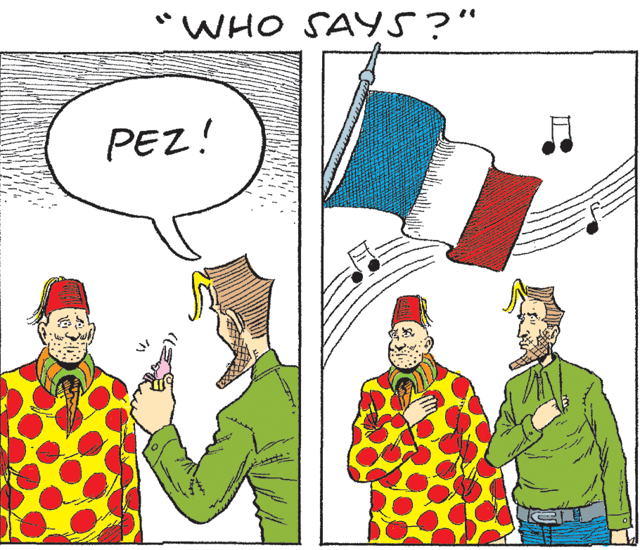 Art OCR: WHO SAY5?" PEZ! WHO SAY5?" PEZ!