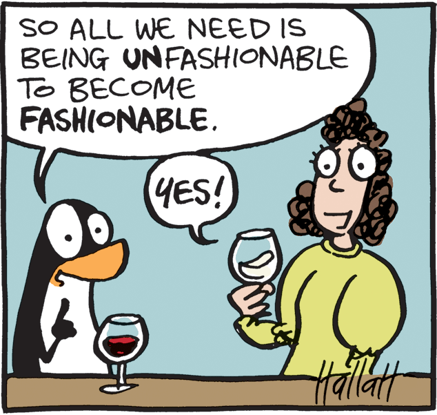 Happy OCR: SO ALL WE NEED IS BEING UNFASHIONABLE To BECOME FASHIONABLE. YES! Hallatt SO ALL WE NEED IS BEING UNFASHIONABLE To BECOME FASHIONABLE. YES! Hallatt