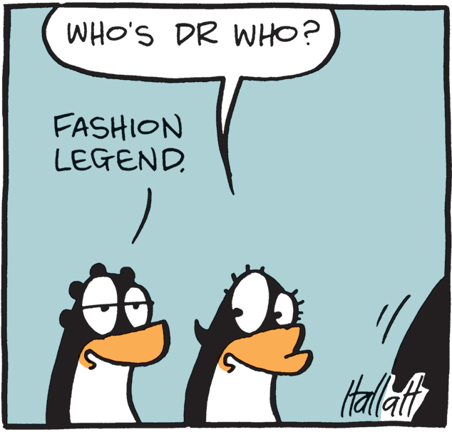 Sharing OCR: WHO'S DR WHO? FASHION LEGENDHallatt WHO'S DR WHO? FASHION LEGEND