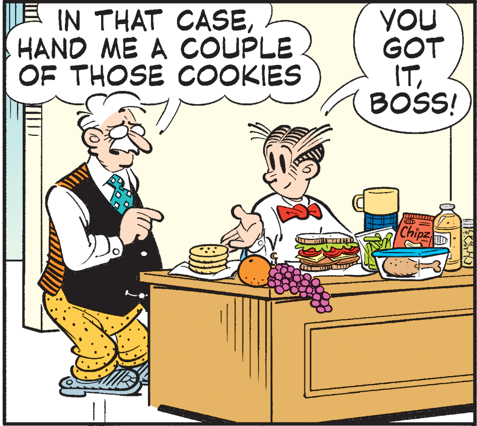 Humour OCR: E IN THAT CASEHAND ME A COUPLE OF THOSE COOKIES OU GOT ITBOSS! Chipz ID E IN THAT CASEHAND ME A COUPLE OF THOSE COOKIES OU GOT ITBOSS! Chipz ID