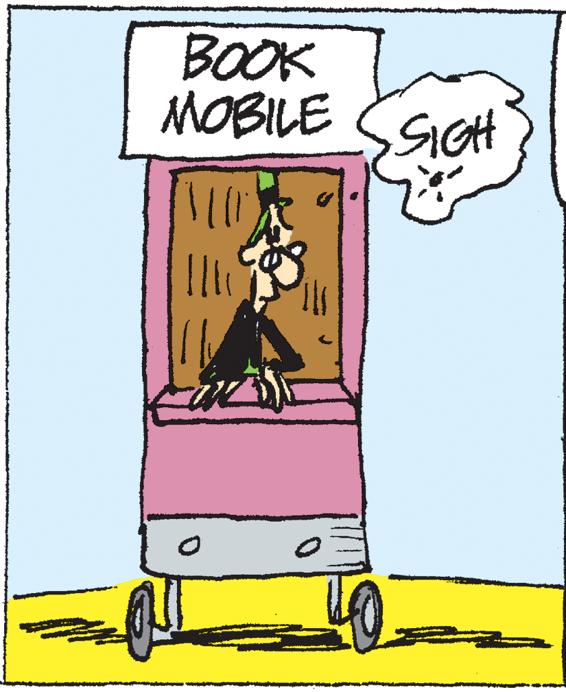 Pink OCR: BOOK MOBILE SIGH BOOK MOBILE SIGH