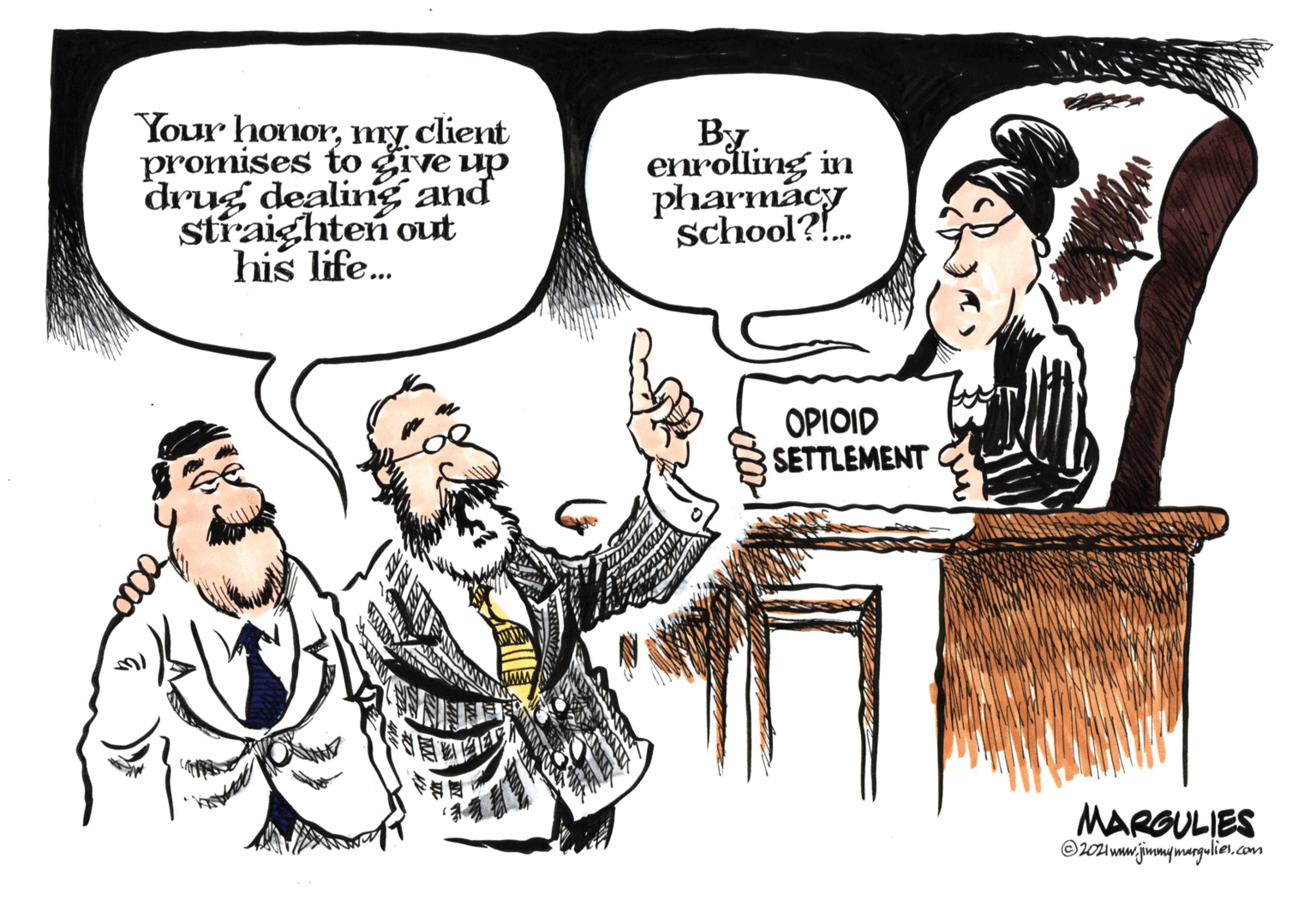 Font OCR: Your honorclient my promises to give up drug dealing and straighten out his life. By. enrolling in pharmacy School?!. OPIOID SETTLEMENT MARGULIES ©20ziww.jimmy margulie.com Your honorclient my promises to give up drug dealing and straighten out his life. By. enrolling in pharmacy School?!. OPIOID SETTLEMENT MARGULIES ©20ziww.jimmy margulie.com