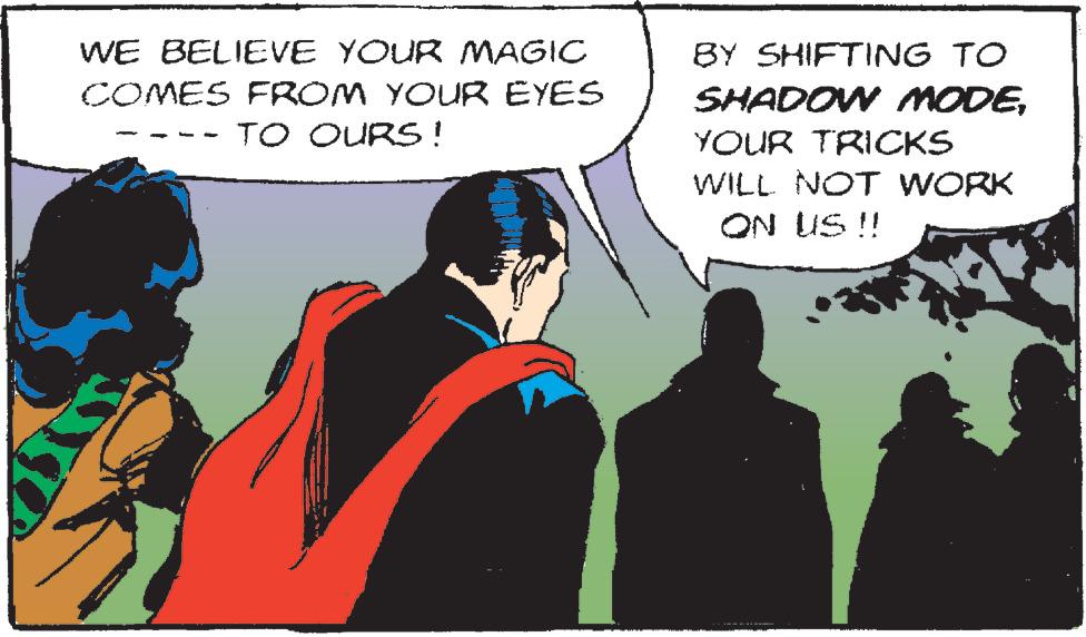 Snapshot OCR: WE BELIEVE YOUR MAGIC BY SHIFTING TO SHADOW MODECOMES FROM YOUR EYES TO OURS ! YOUR TRICKS -- - WILL NOT WORK ON US !! WE BELIEVE YOUR MAGIC BY SHIFTING TO SHADOW MODECOMES FROM YOUR EYES TO OURS ! YOUR TRICKS -- - WILL NOT WORK ON US !!