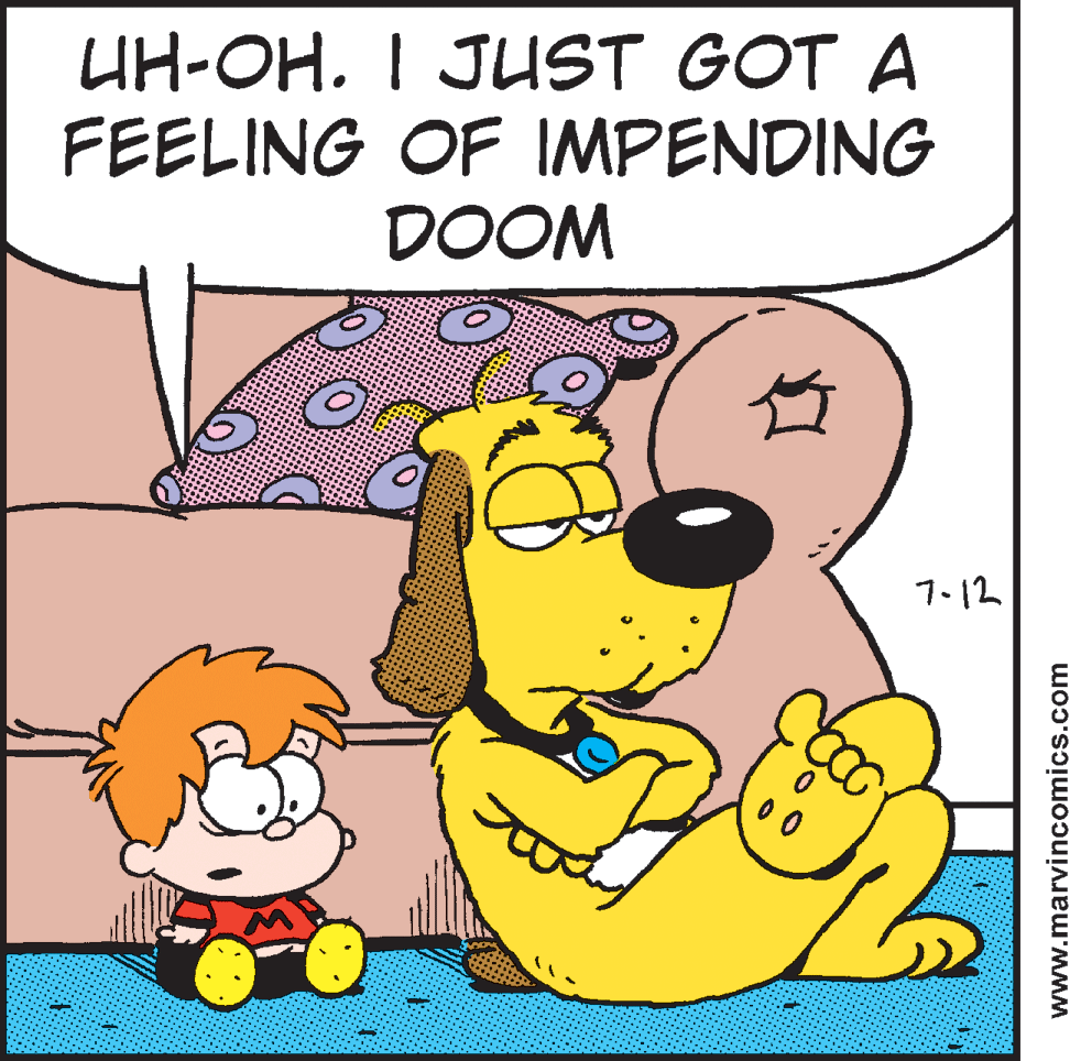 Line OCR: UH-OH. I JUST GOT A FEELING OF IMPENDING DOOM 1-12 ? www.marvincomics.com UH-OH. I JUST GOT A FEELING OF IMPENDING DOOM 1-12 ? www.marvincomics.com