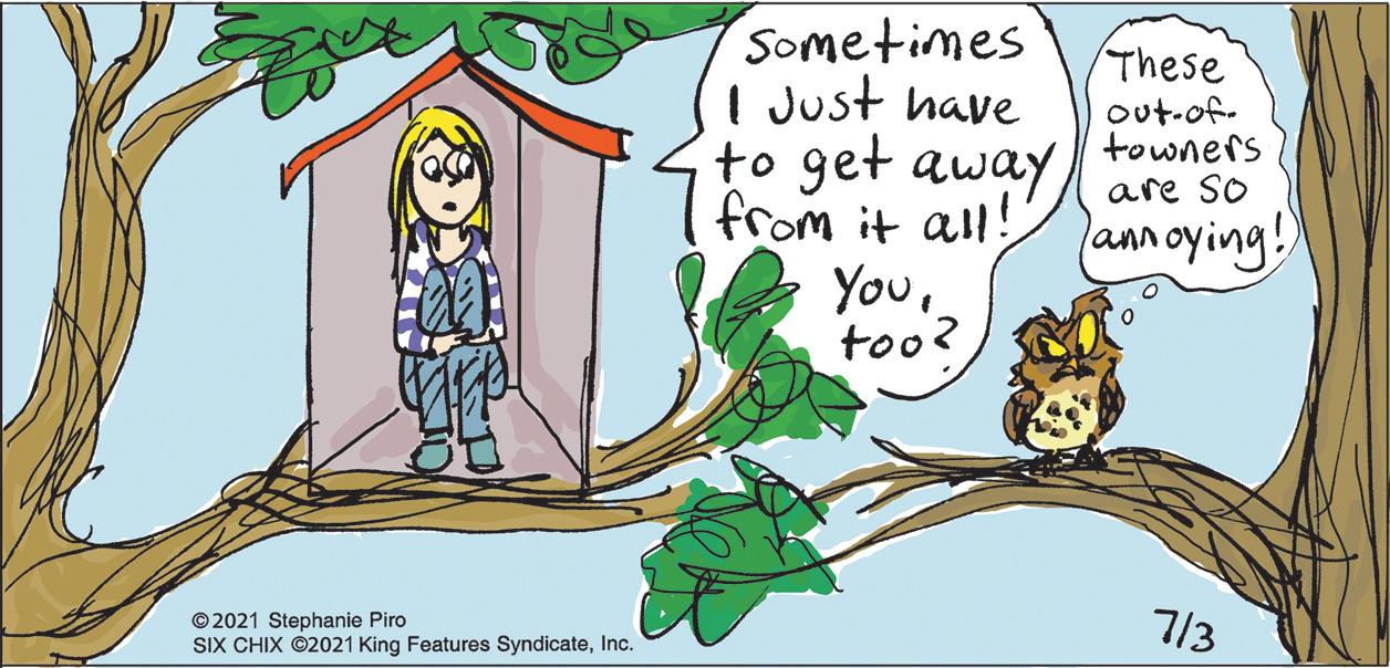 Handwriting OCR: Sometimes I Just have to get away from it all! Youtoo? These out-of. towners are So annoying! © 2021 Stephanie Piro SIX CHIX ©2021 King Features SyndicateInc. ?3 Sometimes I Just have to get away from it all! Youtoo? These out-of. towners are So annoying! © 2021 Stephanie Piro SIX CHIX ©2021 King Features SyndicateInc. ? 3