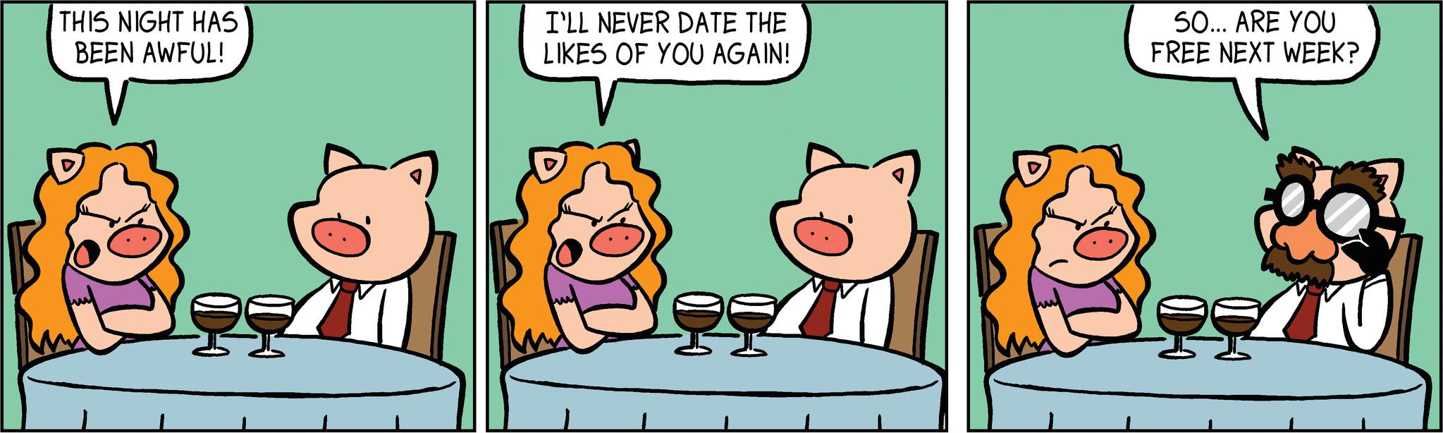 Gesture OCR: THIS NIGHT HAS BEEN AWFUL! I'LL NEVER DATE THE LIKES OF YOU AGAIN! 50... ARE YOU FREE NEXT WEEK? THIS NIGHT HAS BEEN AWFUL ! I'LL NEVER DATE THE LIKES OF YOU AGAIN ! 50 ... ARE YOU FREE NEXT WEEK ?