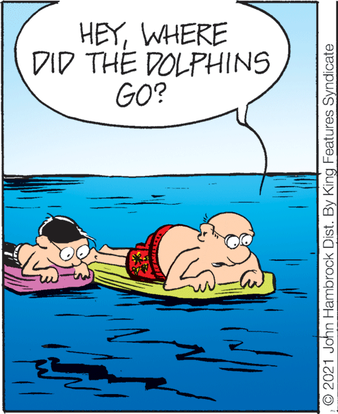Font OCR: HEYWHERE DID THE DOLPHINS GO? O 2021 John Hambrock Dist. By King Features Syndicate HEYWHERE DID THE DOLPHINS GO? O 2021 John Hambrock Dist. By King Features Syndicate