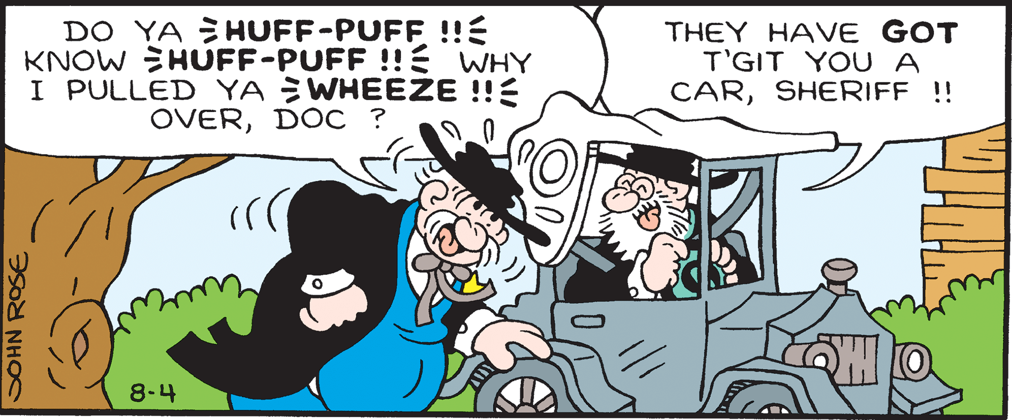 Interaction OCR: DO YA HUFF-PUFF !! KNOW HUFF-PUFF !! É WHY I PULLED YA WHEEZE !! OVERDOC THEY HAVE GOT T'GIT YOU A CARSHERIFF !! 8-4 SOHN ROSE DO YA HUFF-PUFF !! KNOW HUFF-PUFF !! É WHY I PULLED YA WHEEZE !! OVERDOC THEY HAVE GOT T'GIT YOU A CARSHERIFF !! 8-4 SOHN ROSE