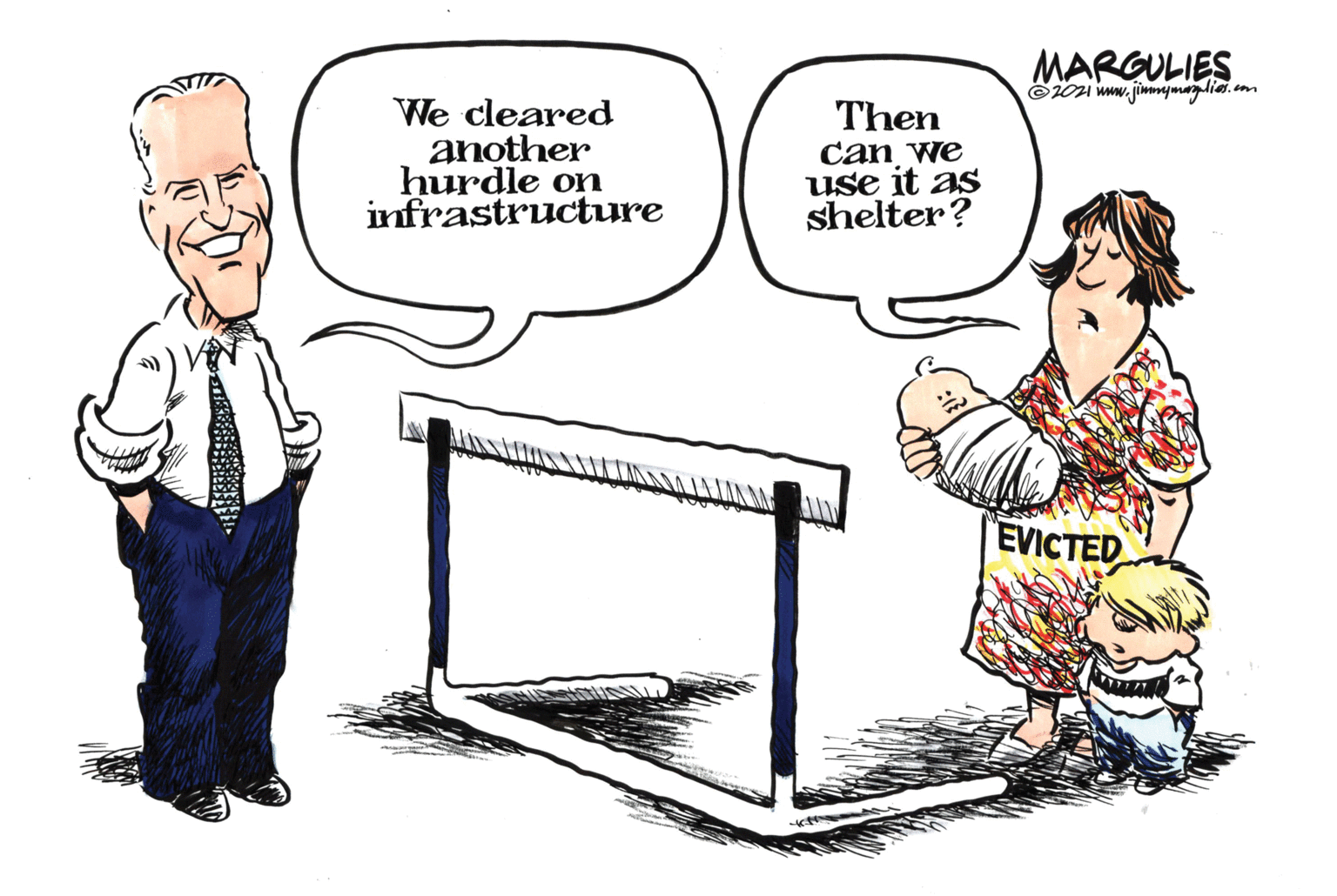 Art OCR: MARGULIES O201 wwwm We cleared another hurdle on infrastructure Then can we use it as shelter? EVICTED MARGULIES O201 wwwm We cleared another hurdle on infrastructure Then can we use it as shelter? EVICTED