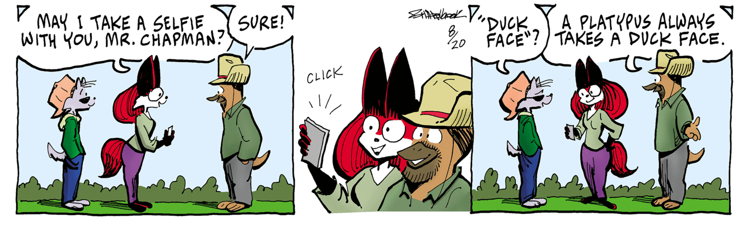 Font OCR: MAY I TAKE A SELFIE WITH YOUMR. CHAPMAN? SURE! V"DUCK FACE"? ) TAKES A DUCK FACE. A PLATYPUS ALWAYS 20 CLICK MAY I TAKE A SELFIE WITH YOUMR. CHAPMAN? SURE! V"DUCK FACE"? ) TAKES A DUCK FACE. A PLATYPUS ALWAYS 20 CLICK