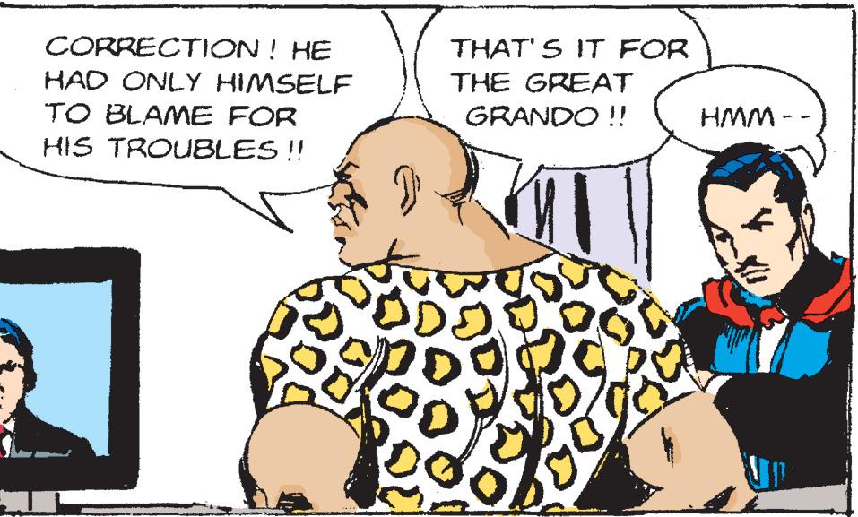Interaction OCR: CORRECTION ! HE THAT'S IT FOR HAD ONLY HIMSELF THE GREAT TO BLAME FOR GRANDO !! HMM - HIS TROUBLES ! CORRECTION ! HE THAT'S IT FOR HAD ONLY HIMSELF THE GREAT TO BLAME FOR GRANDO !! HMM - HIS TROUBLES !