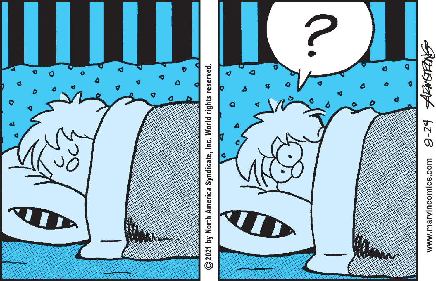 Mammal OCR: ©2021 by North America SyndicateInc. World rights reserved. www.marvincomics.com 8-24 ARMSTRONG ©2021 by North America SyndicateInc. World rights reserved. www.marvincomics.com 8-24 ARMSTRONG