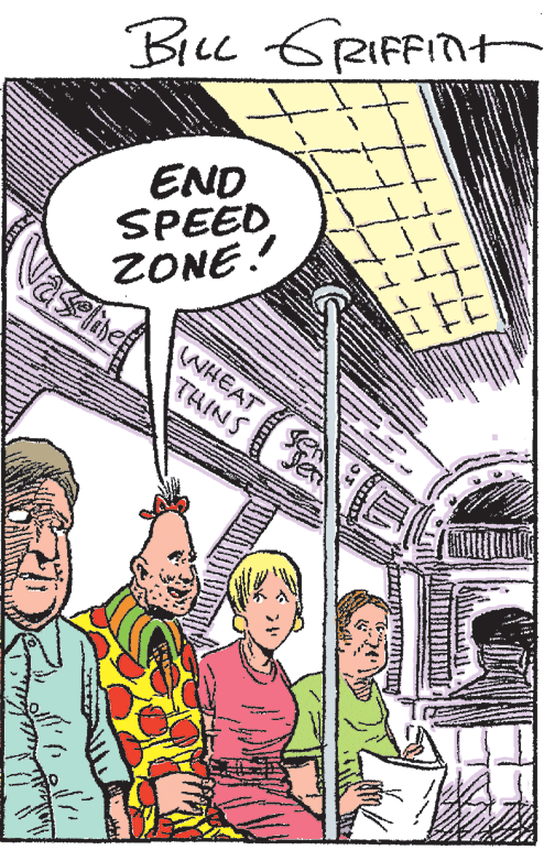 Comic book OCR: Bie GRIFFINT END SPEED ZONE. WHEAT THINS Bie GRIFFINT END SPEED ZONE. WHEAT THINS