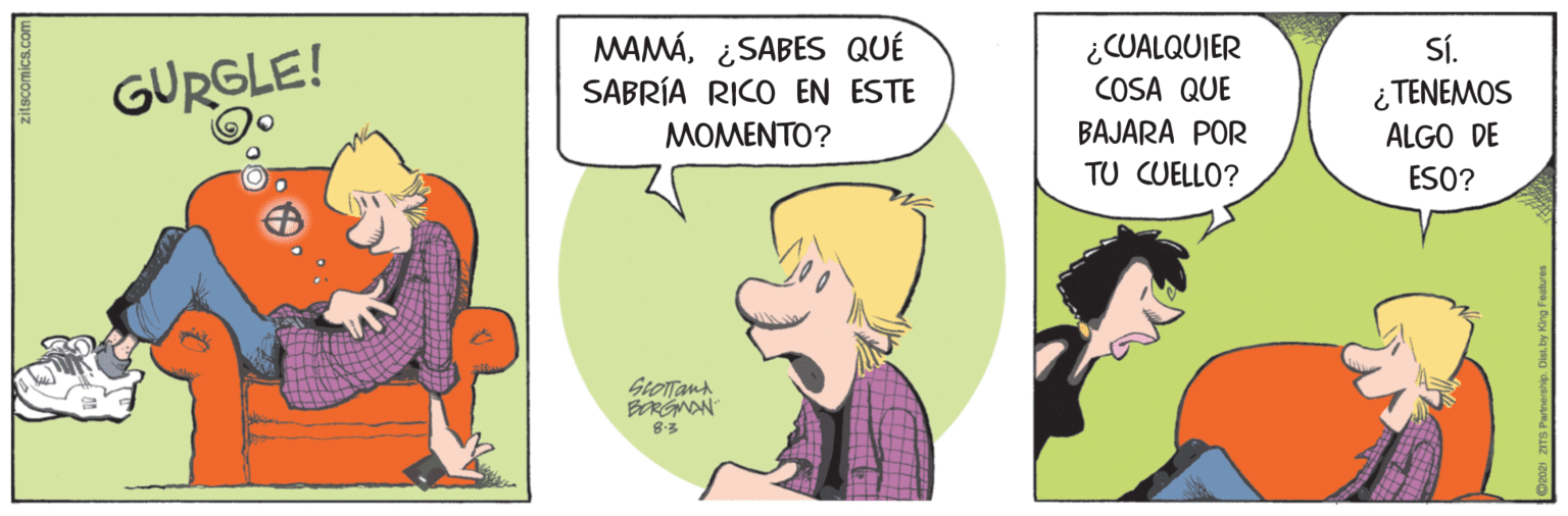 Zits (Spanish) - 2021-08-24