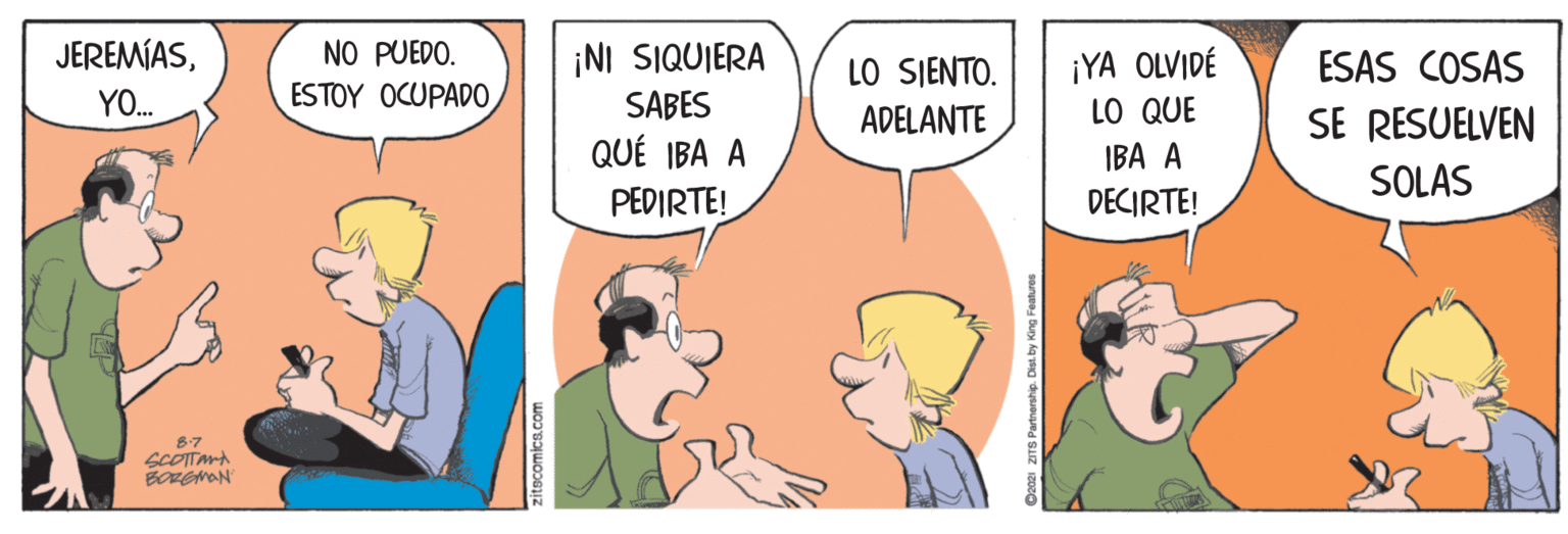 Zits (Spanish) - 2021-08-28