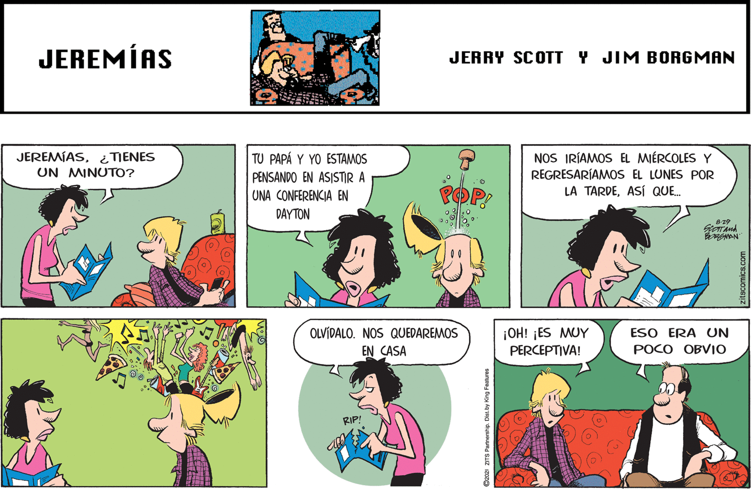 Zits (Spanish) - 2021-08-29