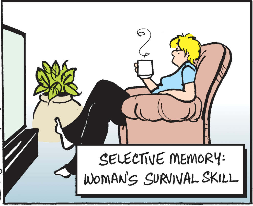 Sharing OCR: SELECTIVE MEMORY: WOMAN'S SURVIVAL SKILL SELECTIVE MEMORY: WOMAN'S SURVIVAL SKILL