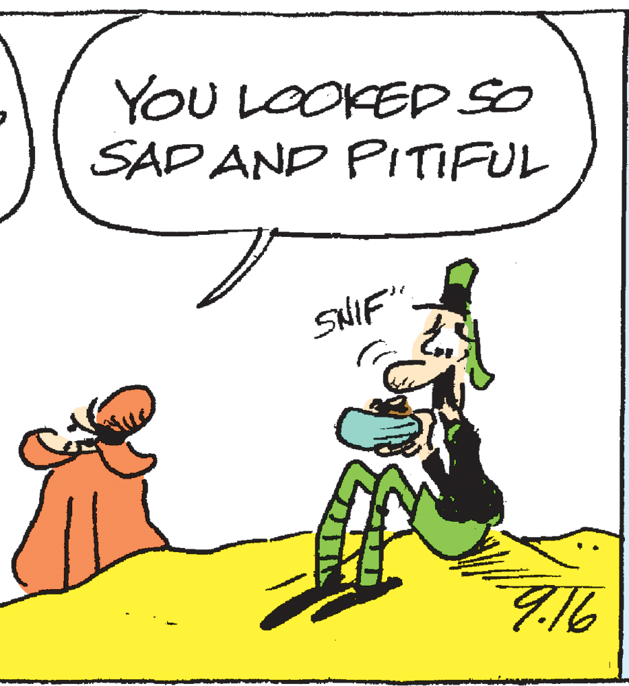 Sharing OCR: YOU LOOKE so SAP AND PITIFUL SNIF". YOU LOOKE so SAP AND PITIFUL SNIF".