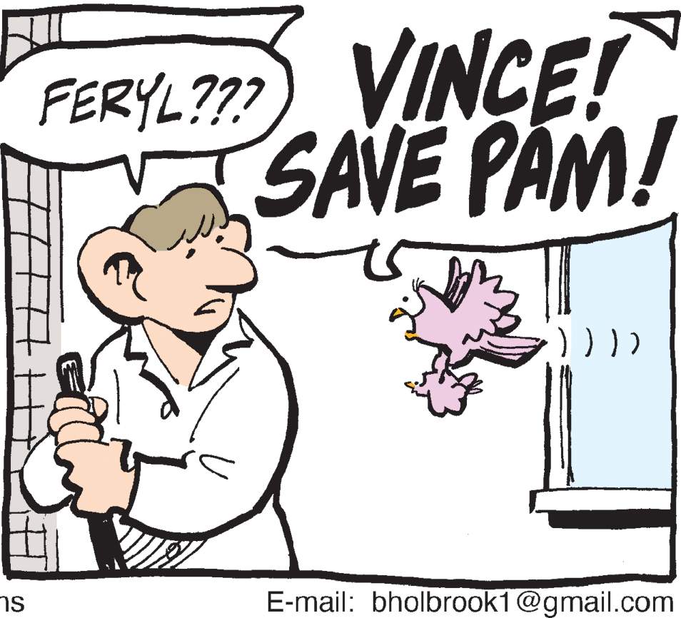 Thumb OCR: FERYL??? VINCE! SAVE PAM! E-mail: bholbrook1@gmail.com FERYL??? VINCE! SAVE PAM! E-mail: bholbrook1@gmail.com