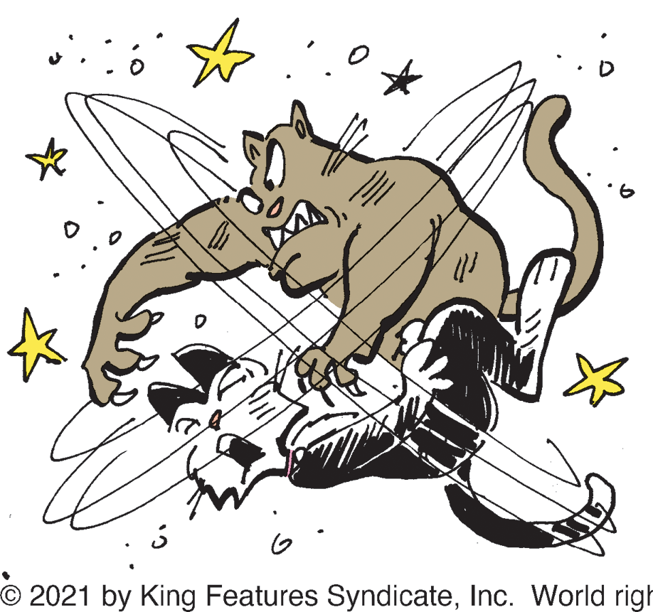 Wing OCR: 9. O 2021 by King Features SyndicateInc. World righ 9. O 2021 by King Features SyndicateInc. World righ