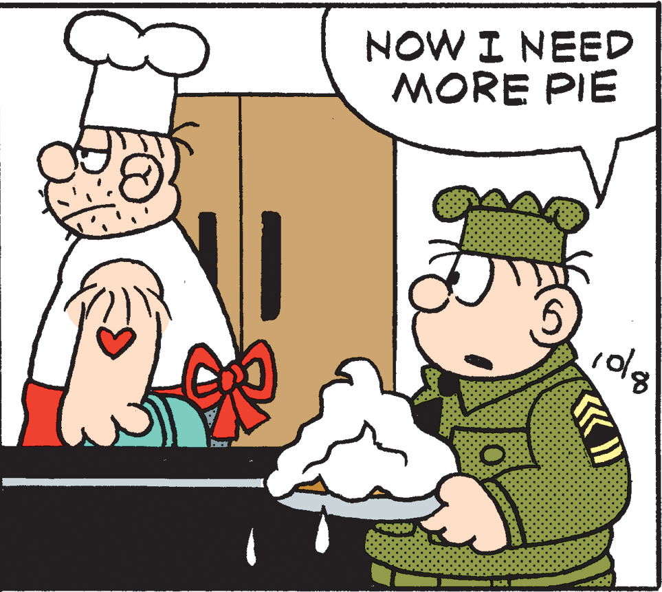 Interaction OCR: NOW I NEED MORE PIE NOW I NEED MORE PIE