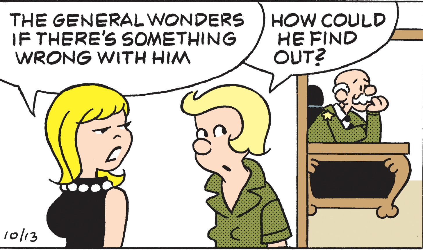 Human body OCR: THE GENERAL WONDERS IF THERE'S OMETHING WRONG WITH HIM HOW COULD HE FIND OUT? 10/13 THE GENERAL WONDERS IF THERE'S OMETHING WRONG WITH HIM HOW COULD HE FIND OUT? 10/13