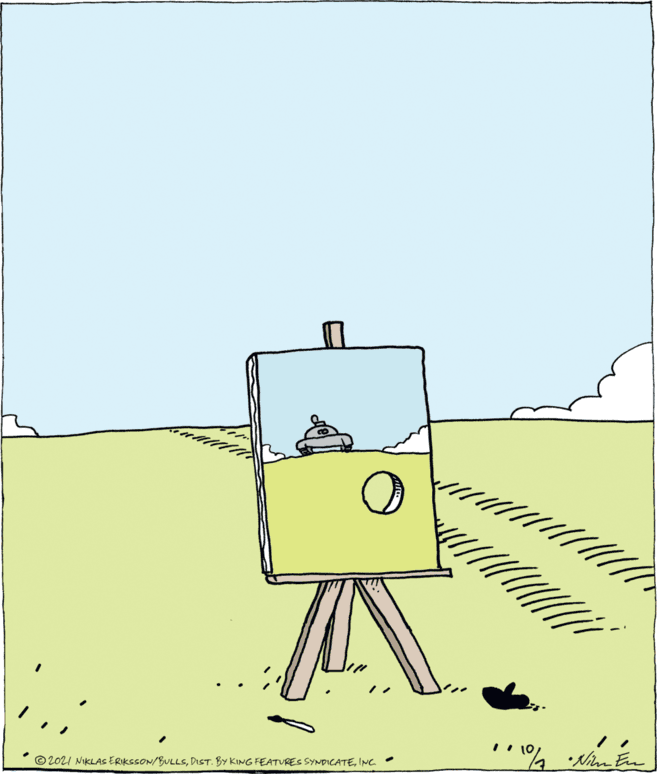 Computer OCR: © 202I NIKLAS ERIKSSON/BULLSINC © 202I NIKLAS ERIKSSON/BULLSDIST. BY KING FEATURES SYNDICATE