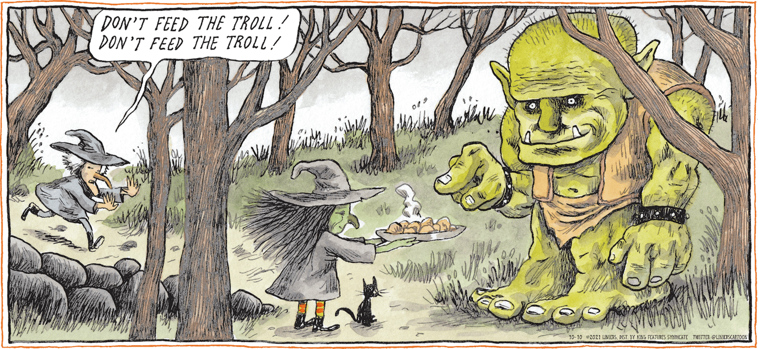 Painting OCR: DON'T FEED THE TROLL! DON'T FEED THE TROLL! MACHMA UNIERS DON'T FEED THE TROLL! DON'T FEED THE TROLL! MACHMA UNIERS