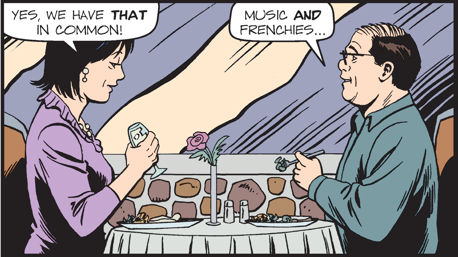 Interaction OCR: YESWE HAVE THAT IN COMMON! MUSIC AND FRENCHIES... YESWE HAVE THAT IN COMMON! MUSIC AND FRENCHIES...