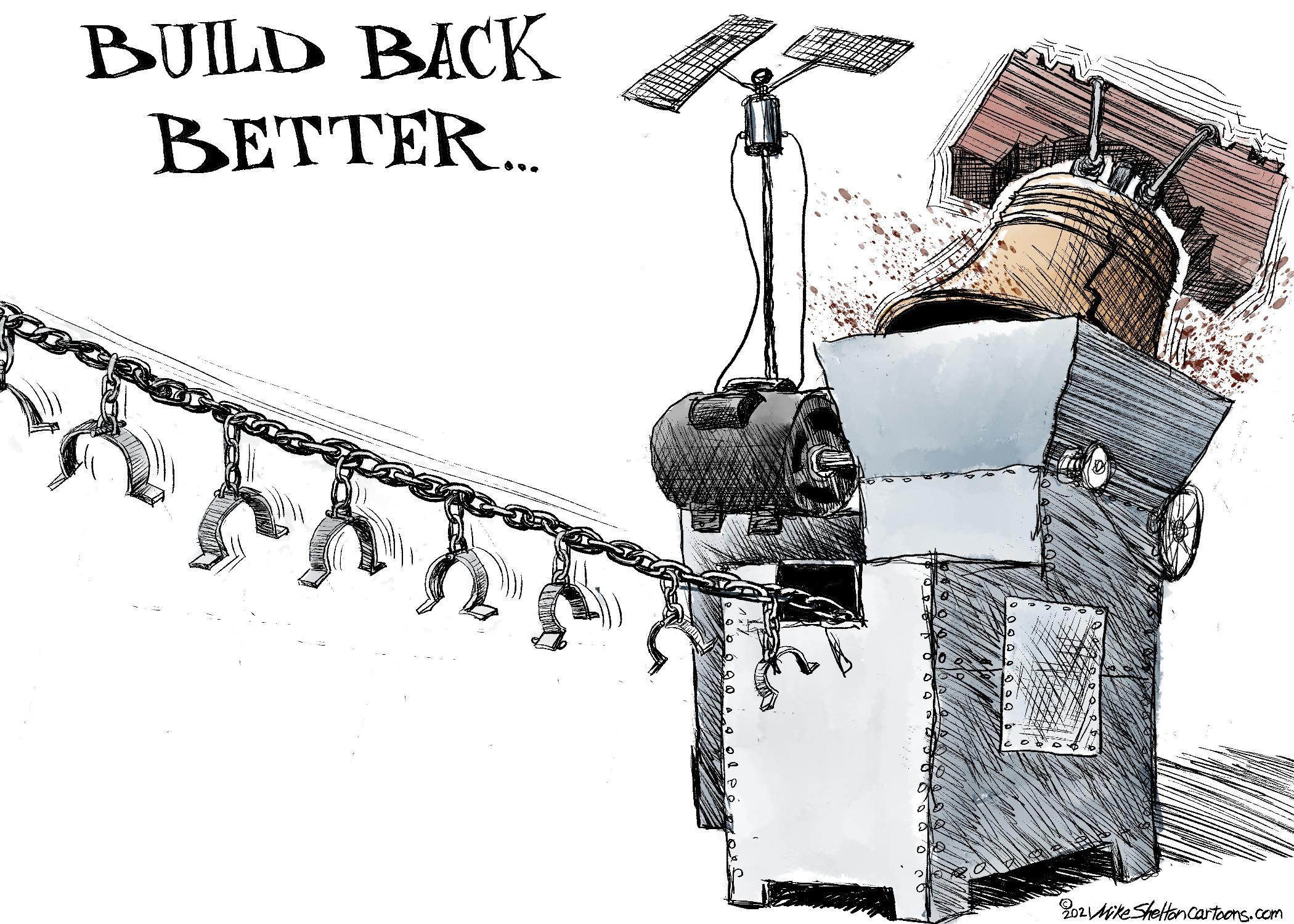 Transport OCR: BUILD BACK BETTER. 02MiteSteltencartoons.com BUILD BACK BETTER. 02MiteSteltencartoons.com
