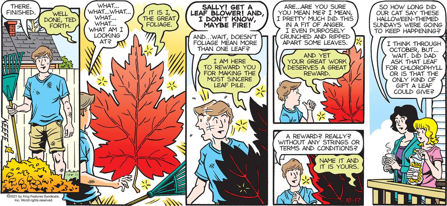 Sally Forth - 2021-10-17