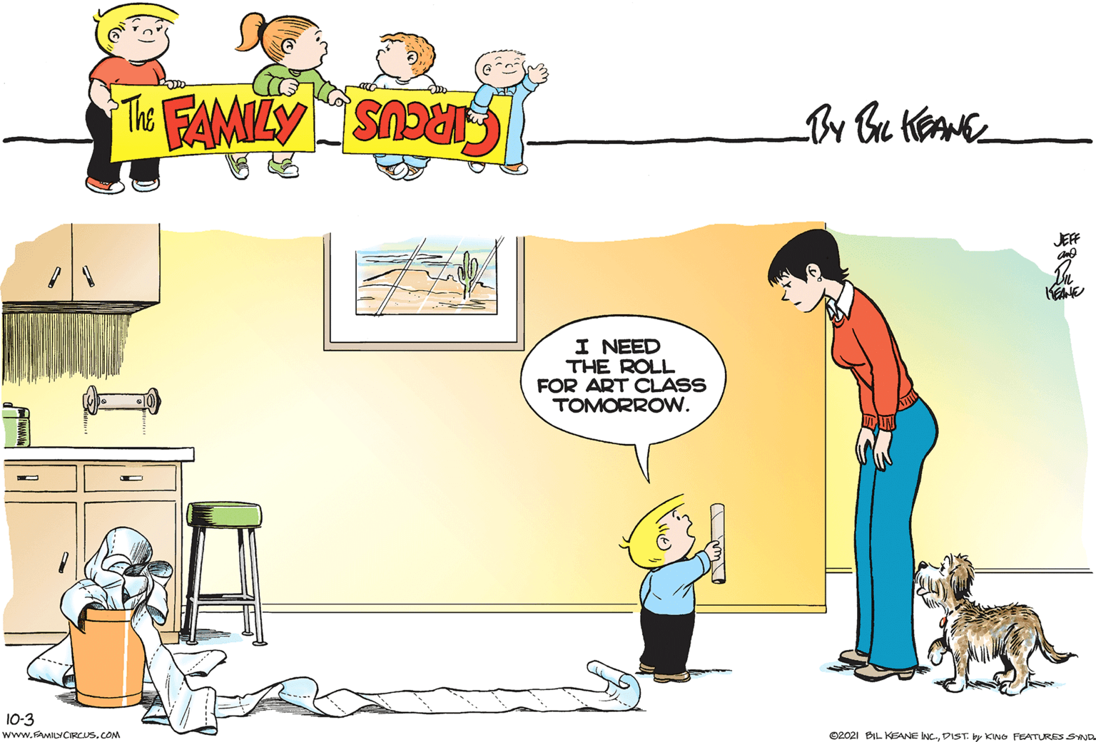 The Family Circus - 2021-10-03