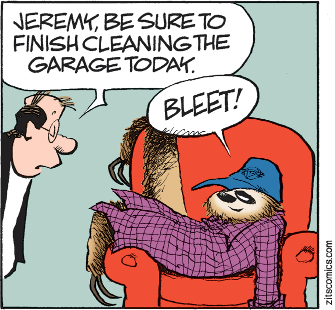 Interaction OCR: JEREMYBE SURE TO FINISH CLEANINGTHE GARAGE TODAK. BLEET! zitscomics.com JEREMYBE SURE TO FINISH CLEANINGTHE GARAGE TODAK. BLEET! zitscomics.com