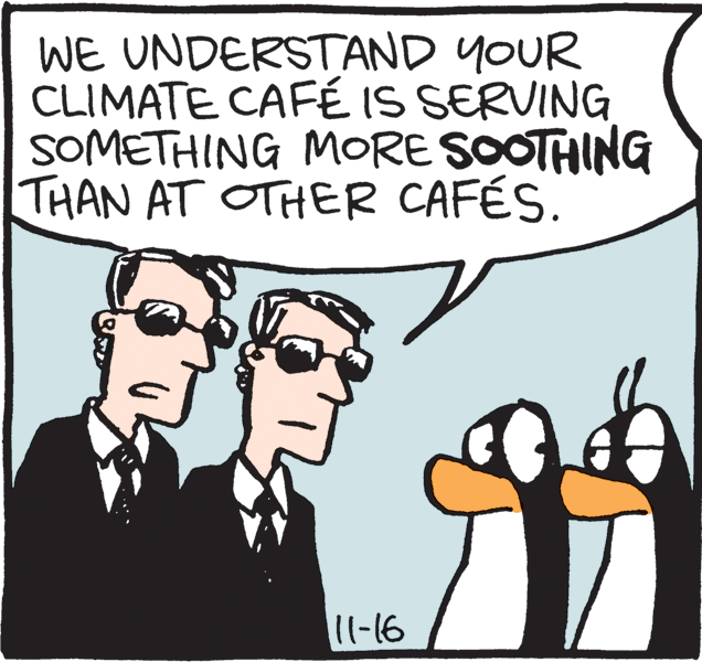 Art OCR: WE UNDERSTAND YOUR CLIMATE CAFÉ IS SERVING SOMETHING MORE SOOTHING THAN AT OTHER CAFÉS. 11-16 WE UNDERSTAND YOUR CLIMATE CAFÉ IS SERVING SOMETHING MORE SOOTHING THAN AT OTHER CAFÉS. 11-16