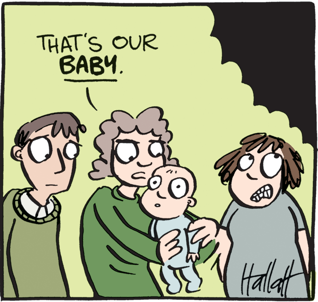 Gesture OCR: THAT'S OUR BABY. Hallaf THAT'S OUR BABY. Hallaf