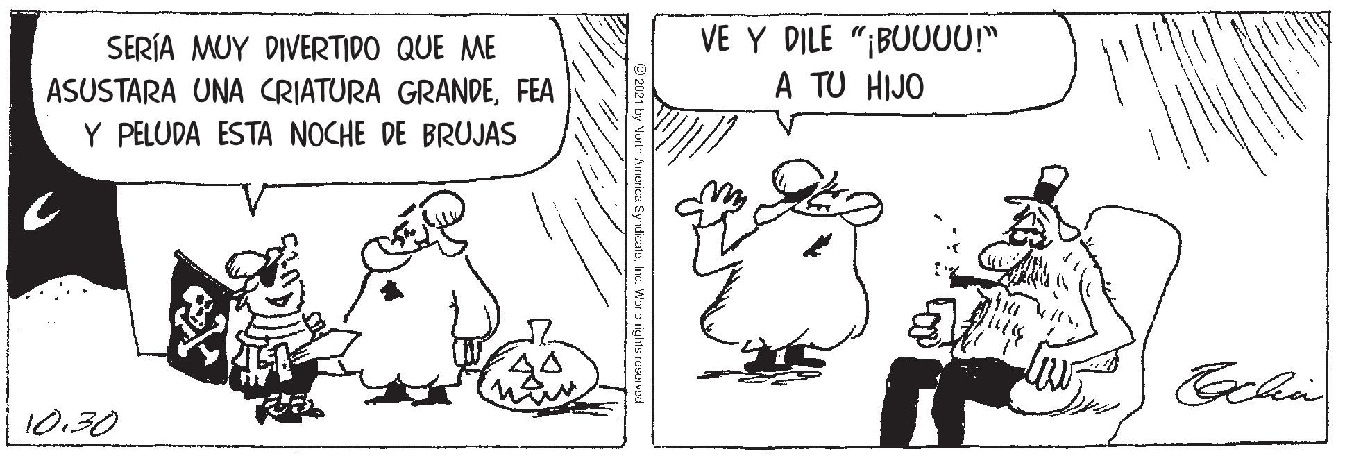 Sharing OCR: SERÍA MUY DIVERTIDO QUE ME ASUSTARA UNA CRIATURA GRANDEFEA Y PELUDA ESTA NOCHE DE BRUJAS VE Y DILE "¡BUU00M A TU HIJO 10.30 SERÍA MUY DIVERTIDO QUE ME ASUSTARA UNA CRIATURA GRANDEFEA Y PELUDA ESTA NOCHE DE BRUJAS VE Y DILE "¡BUU00M A TU HIJO 10.30