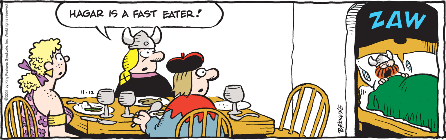 Organism OCR: HAGAR IS A FAST EATER! ZAW I| - 12 HAGAR IS A FAST EATER! ZAW I| - 12