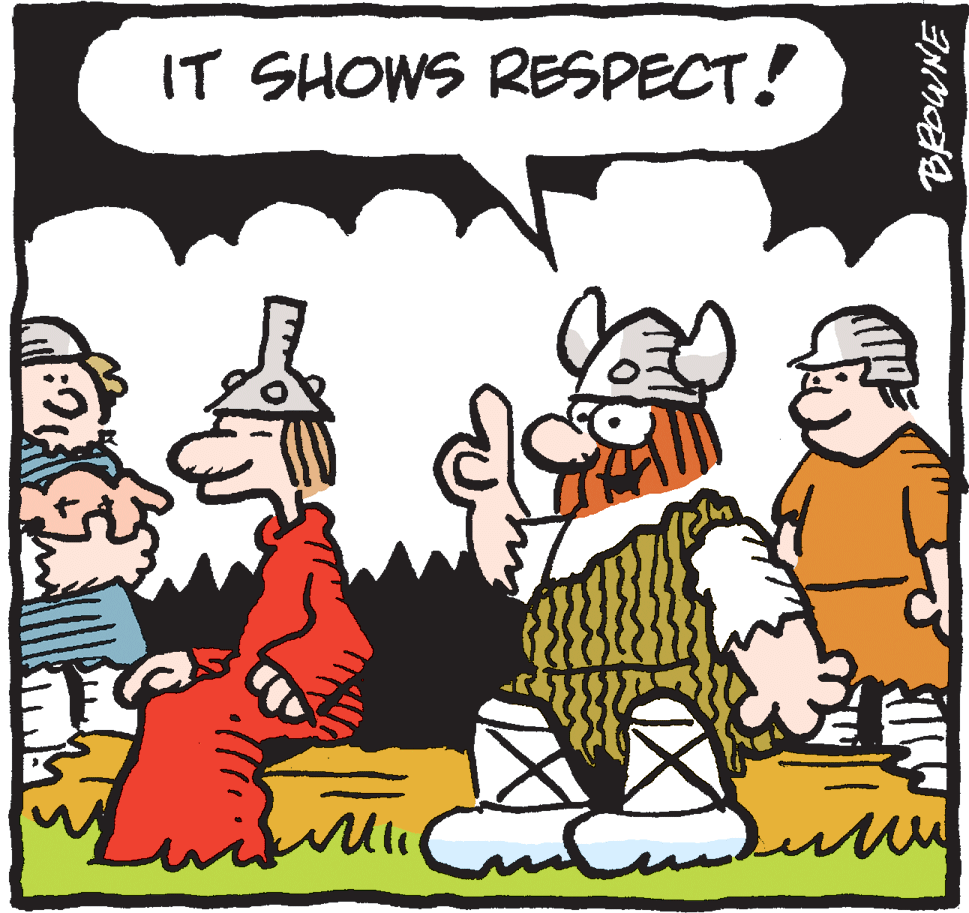 Art OCR: IT SHOWS RESPECT! IT SHOWS RESPECT!