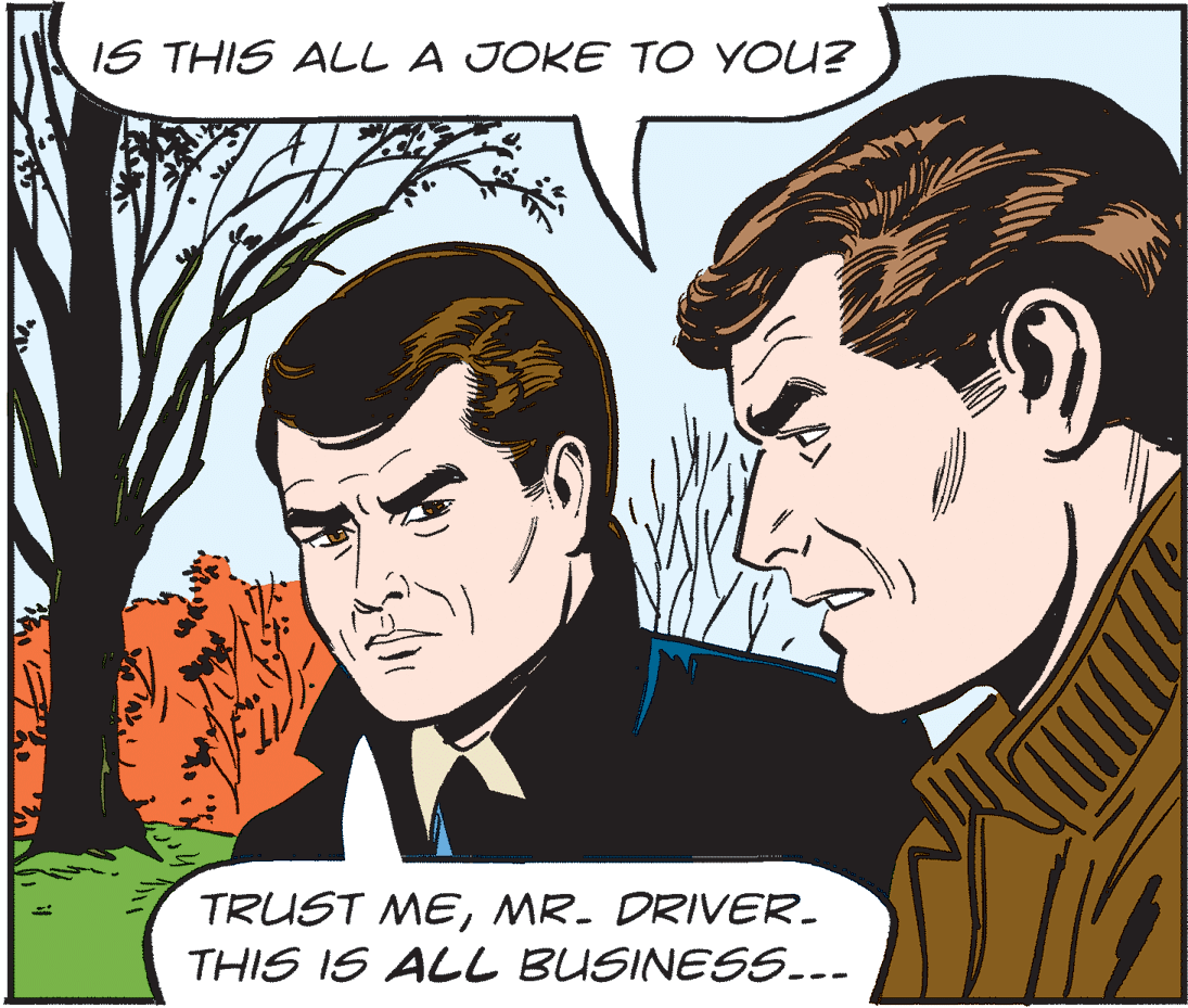 Happy OCR: IS THIS ALL A JOKE TO YOU? TRUST MEMR. DRIVER. THIS IS ALL BUSINESS... IS THIS ALL A JOKE TO YOU? TRUST MEMR. DRIVER. THIS IS ALL BUSINESS...
