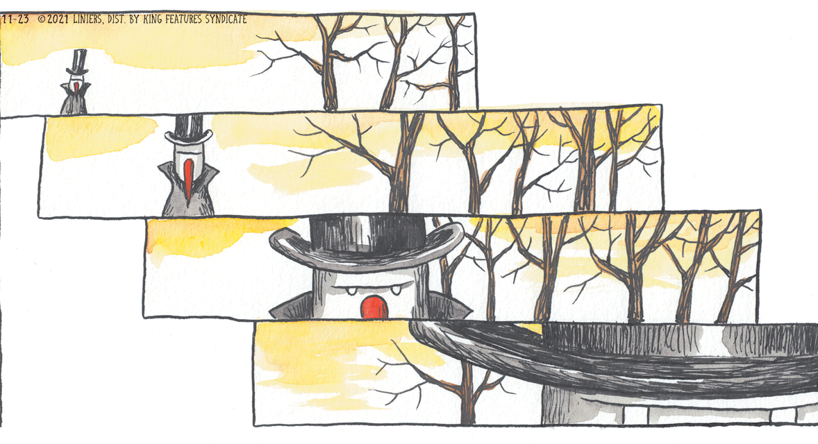 Art paint OCR: 11-23 2021 LIMIERS. DIST. BY KING FEATURES SYNDICATE 11-23 2021 LIMIERS. DIST. BY KING FEATURES SYNDICATE