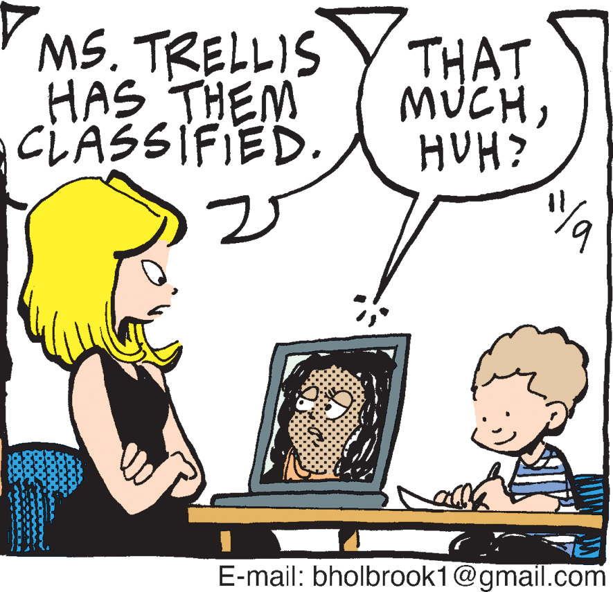 Organism OCR: MS. TRELLIS HAS THEM CLASSIFIED. THAT MUCHHUH? E-mail: bholbrook1@gmail.com MS. TRELLIS HAS THEM CLASSIFIED. THAT MUCHHUH? E-mail: bholbrook1@gmail.com