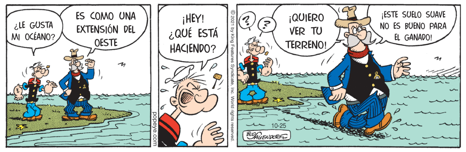 Parallel OCR: ¿LE GUSTA MI OCÉANO? ES COMO UNA EXTENSIÓN DEL ¡HEY! ¿QUÉ ESTÁ HACIENDO? ¡QUIERO VER TU ¡ESTE SUELO SUAVE NO ES BUENO PARA EL GANADO! OESTE TERRENO! 10-25 RRENDORFC ¿LE GUSTA MI OCÉANO? ES COMO UNA EXTENSIÓN DEL ¡HEY! ¿QUÉ ESTÁ HACIENDO? ¡QUIERO VER TU ¡ESTE SUELO SUAVE NO ES BUENO PARA EL GANADO! OESTE TERRENO! 10-25 RRENDORFC
