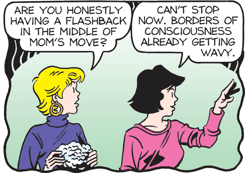 Product OCR: CAN'T STOP HAVING A FLASHBACK NOW. BORDERS OF CONSCIOUSNESS ALREADY GETTING WAVY. ARE YOU HONESTLY IN THE MIDDLE OF MOM'S MOVE? CAN'T STOP HAVING A FLASHBACK NOW. BORDERS OF CONSCIOUSNESS ALREADY GETTING WAVY. ARE YOU HONESTLY IN THE MIDDLE OF MOM'S MOVE?