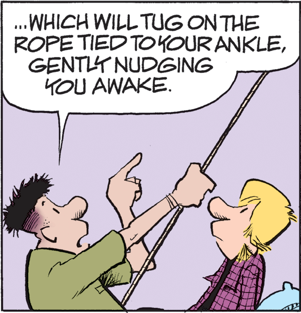 Thumb OCR: ...WHICH WILL TUG ON THE ROPE TIED TOKOURANKLEGENTLY NUDGING YOU AWAKE. ...WHICH WILL TUG ON THE ROPE TIED TOKOURANKLEGENTLY NUDGING YOU AWAKE.